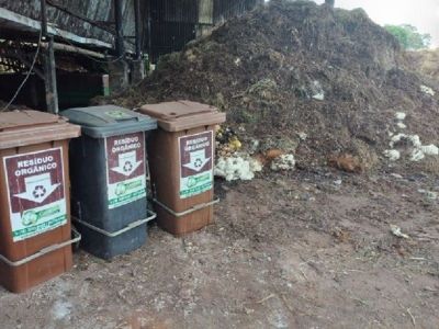 Usina de compostagem